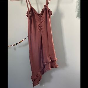 Pixie dress with ruffles